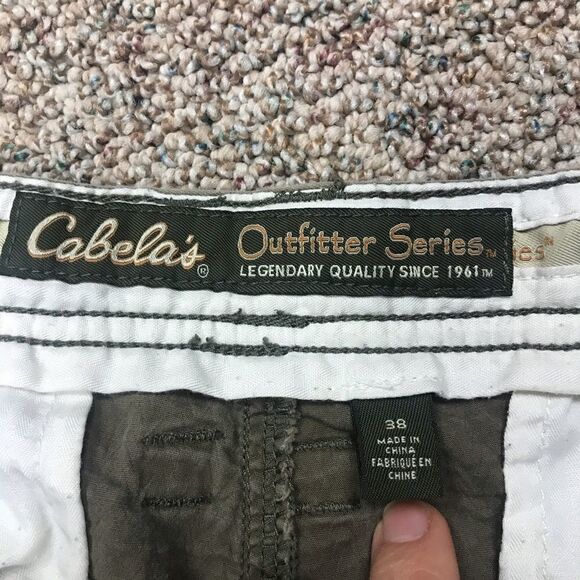 Cabela’s olive green cargo shorts size 38 - Picture 6 of 6